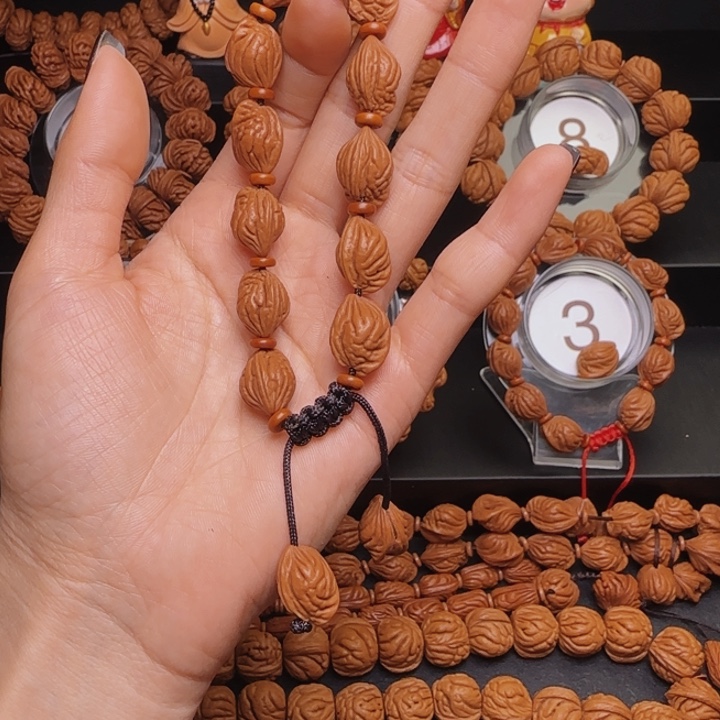 钧***桃核手串生命手串