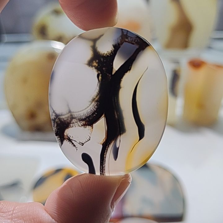 玛瑙/玉髓未镶嵌吊坠(不含链)6号