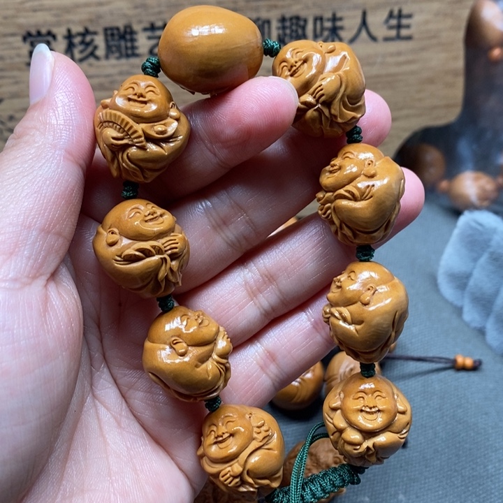 橄榄核手串/手链福利弥勒