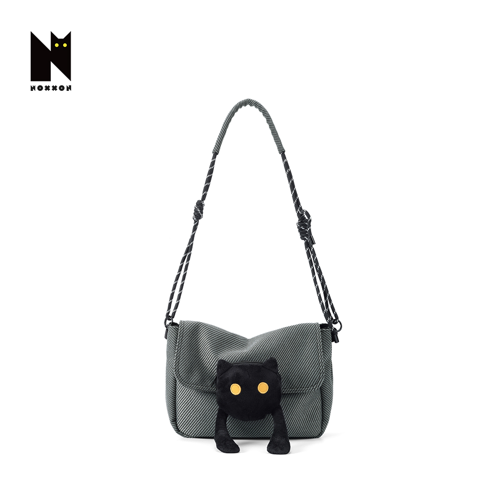 NOXXON简约斜挎包大容量休闲包小众通勤单肩包女士百搭包包ND0298