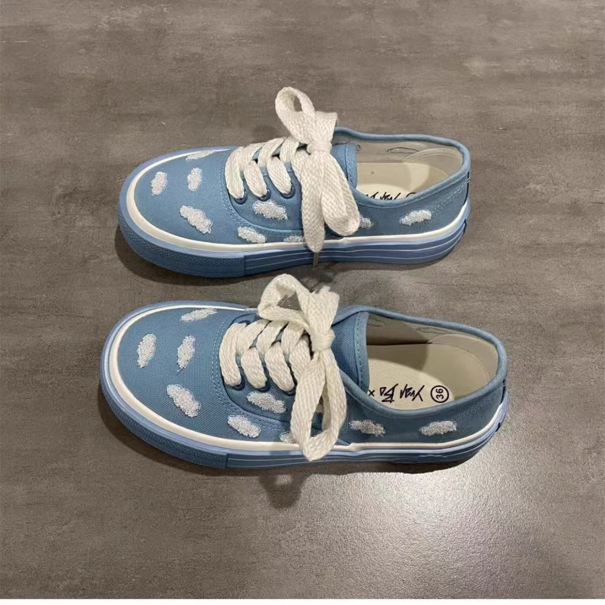 帆布鞋女2025年夏季新款女鞋百搭板鞋ins潮-3099