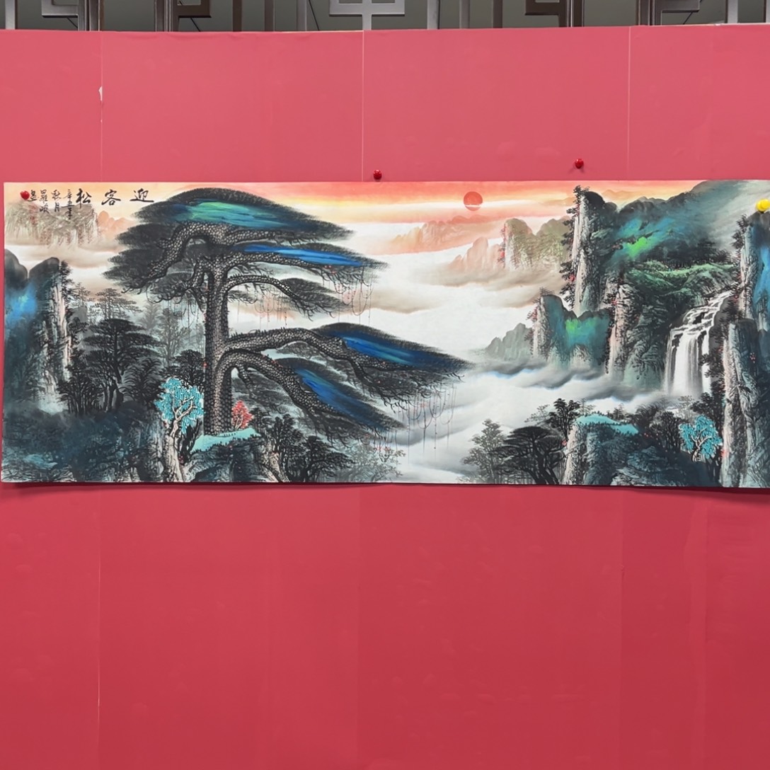 国画国画作品集一个由