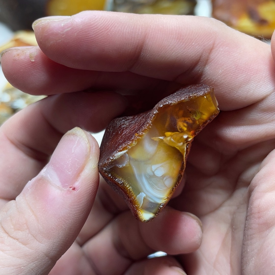 定制琥珀西***哥天然原矿