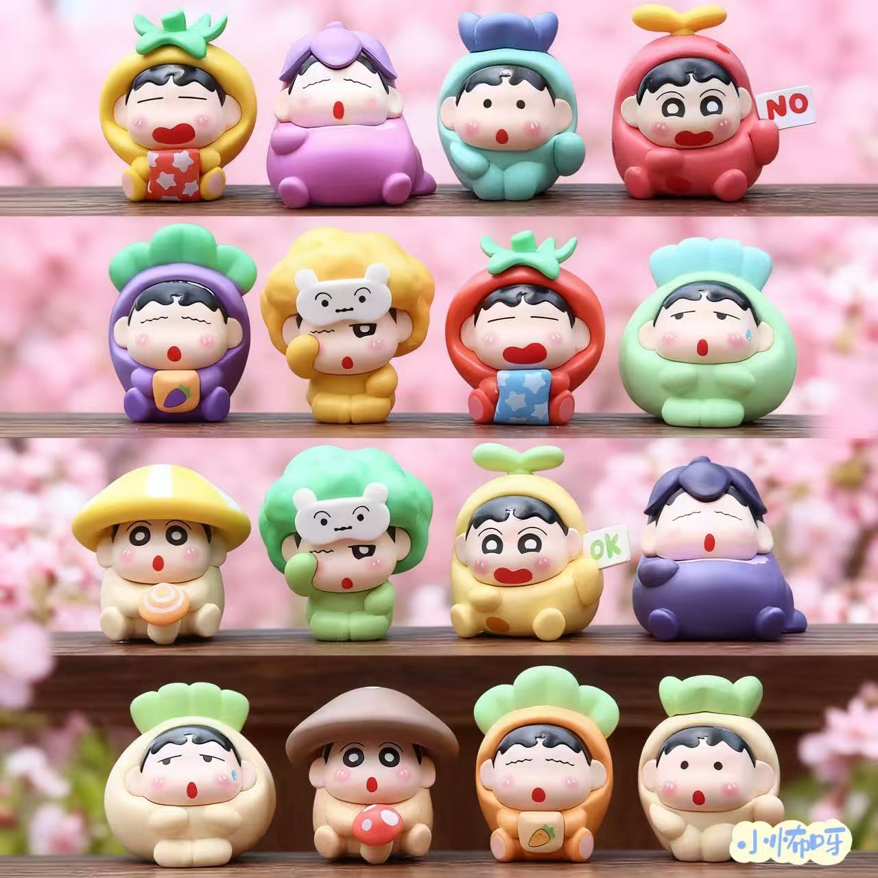 【九宫格】新款小新实心蔬菜家居摆件