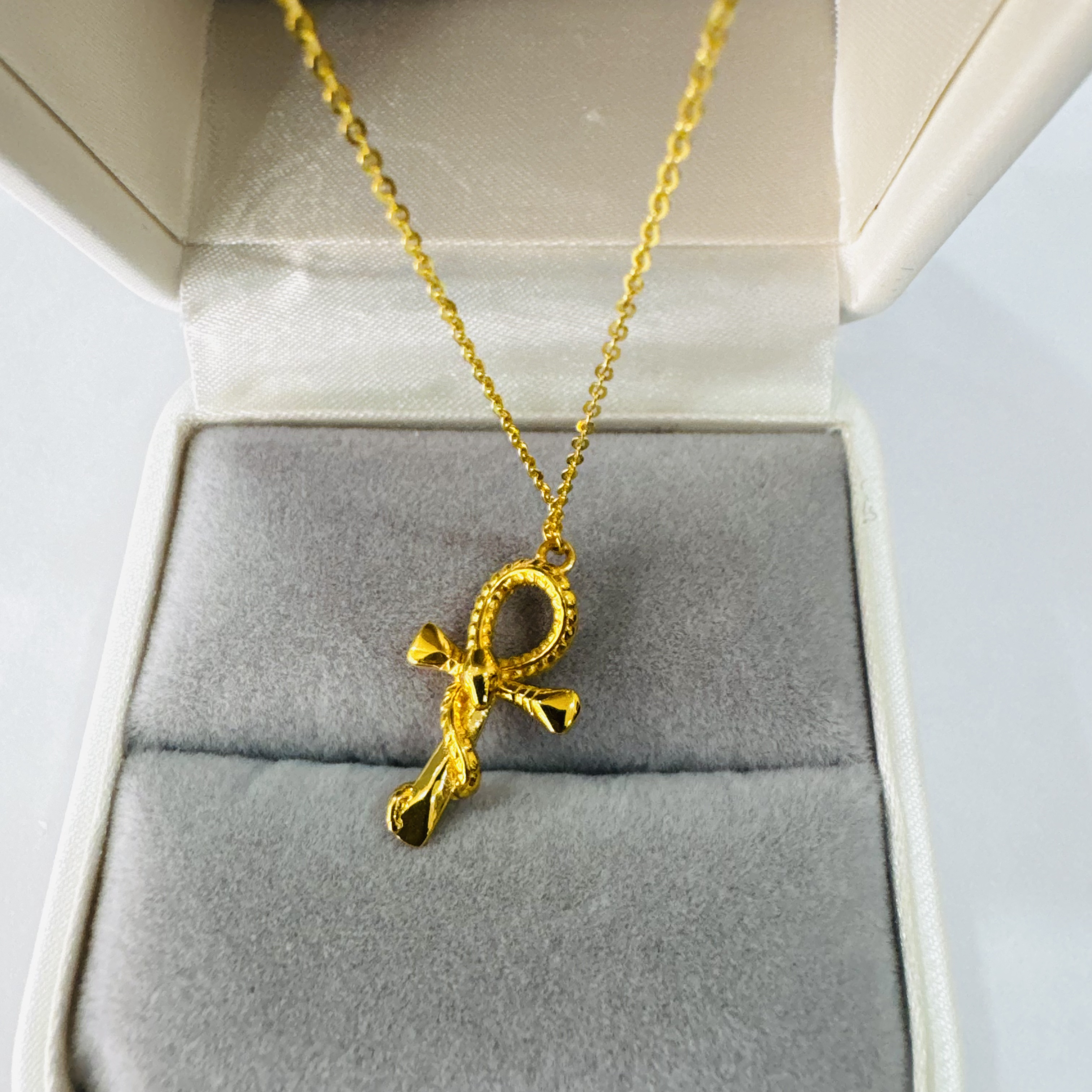 【艺馨专享】足金999饰品 小蛇黄金套链 5.04 GP