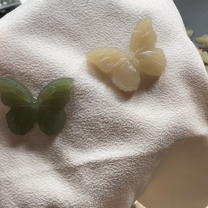 和田玉未镶嵌颈饰23