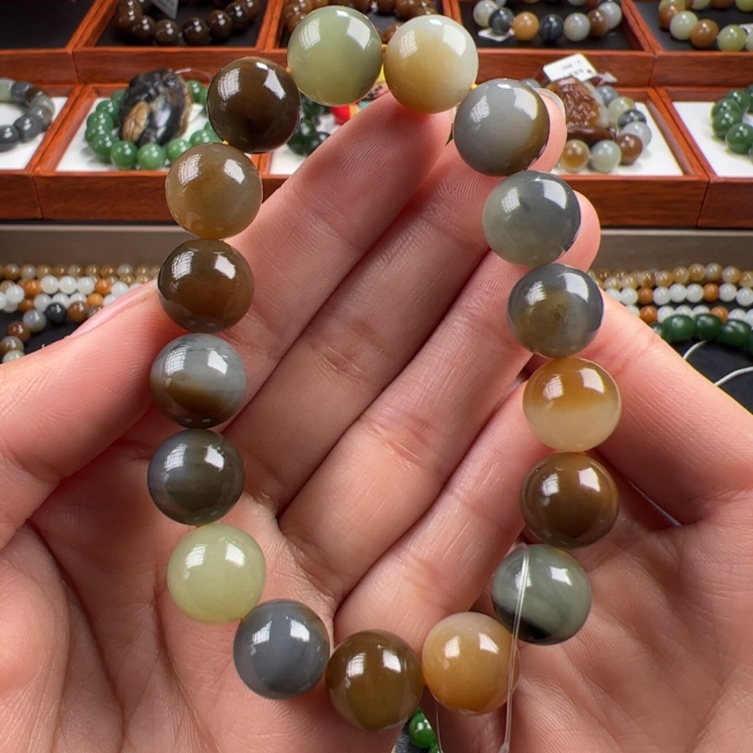 和田玉手链未镶嵌