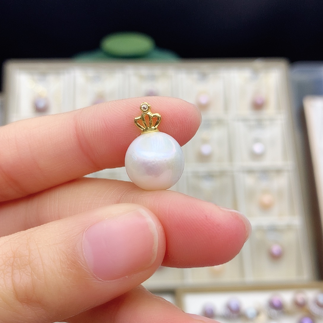 淡水珍珠颈饰合金