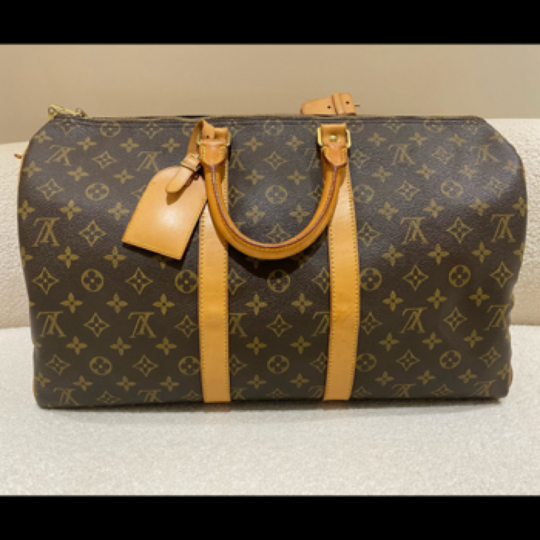 95新 LouisVuitton/路易威登 手提包 keepall 45/JW1408