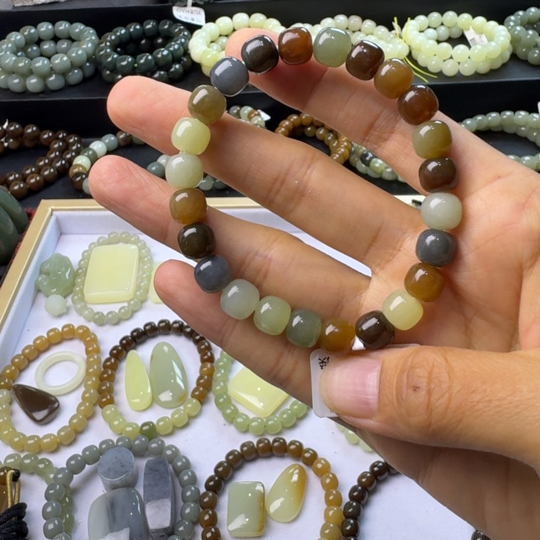 手链未镶嵌和田玉金*座