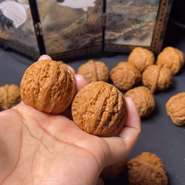 A***涛文玩核桃把件36铁锤