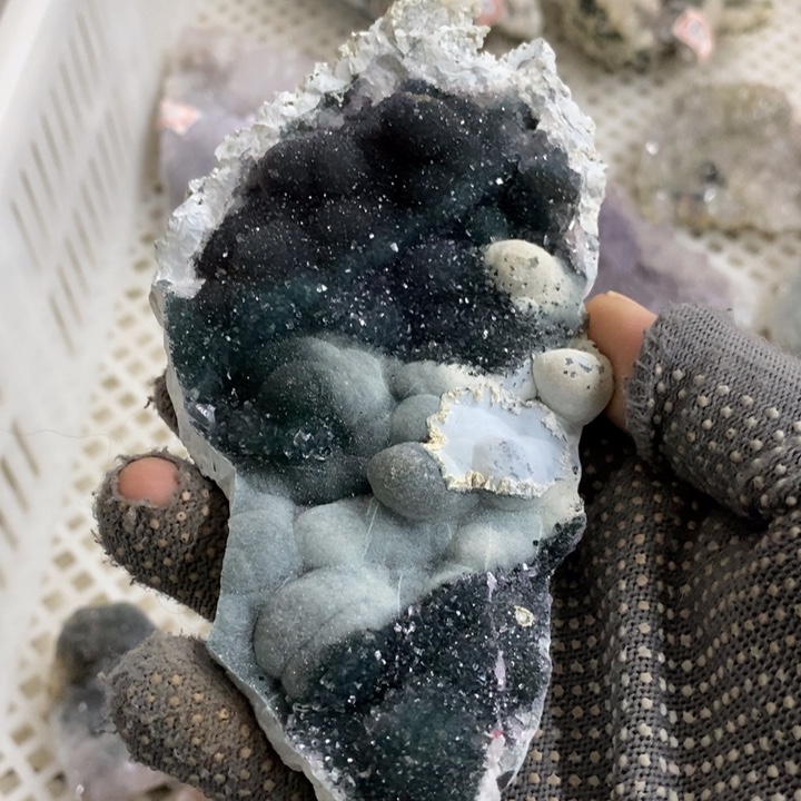 林***戈珠宝半成品紫晶未镶嵌