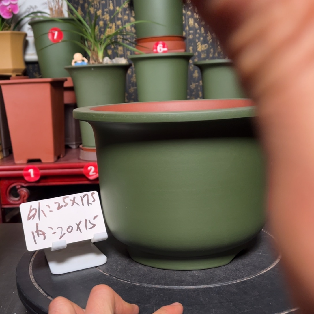 紫砂花盆紫砂花盆