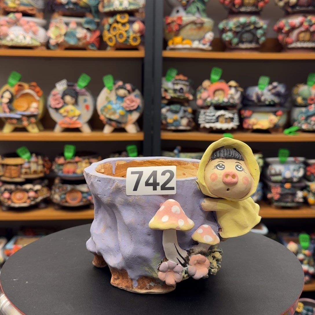 【闪购商品】陶瓷粗陶手捏