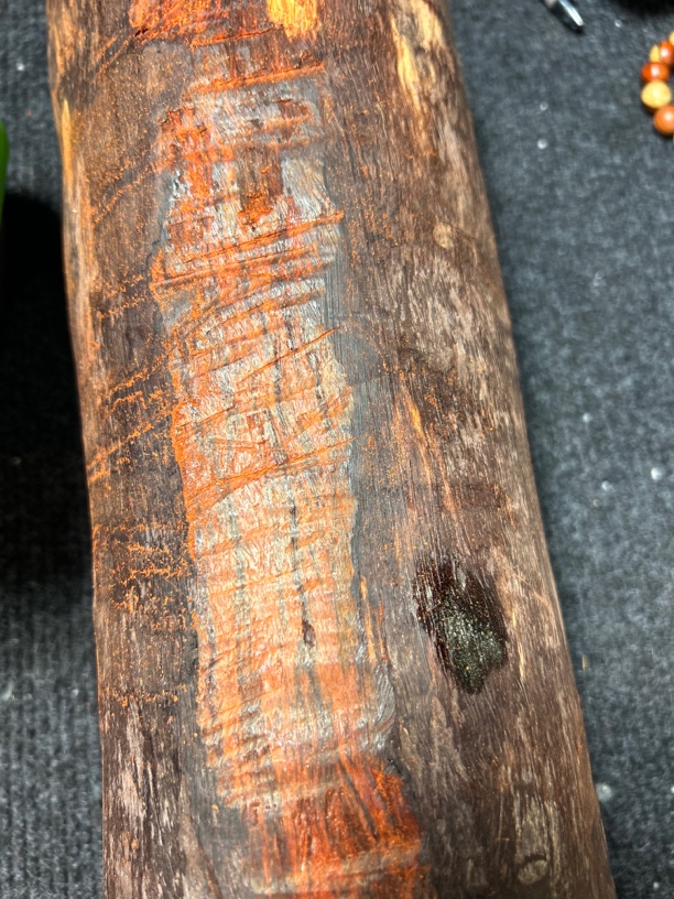 1.3印度小叶紫檀纯手工干磨没科技串定制款