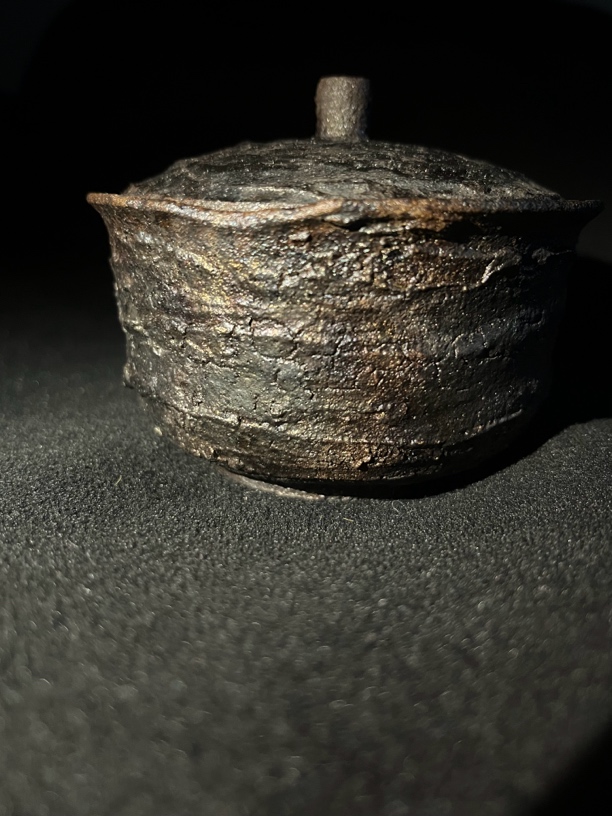 缙云系列黑砂盖碗