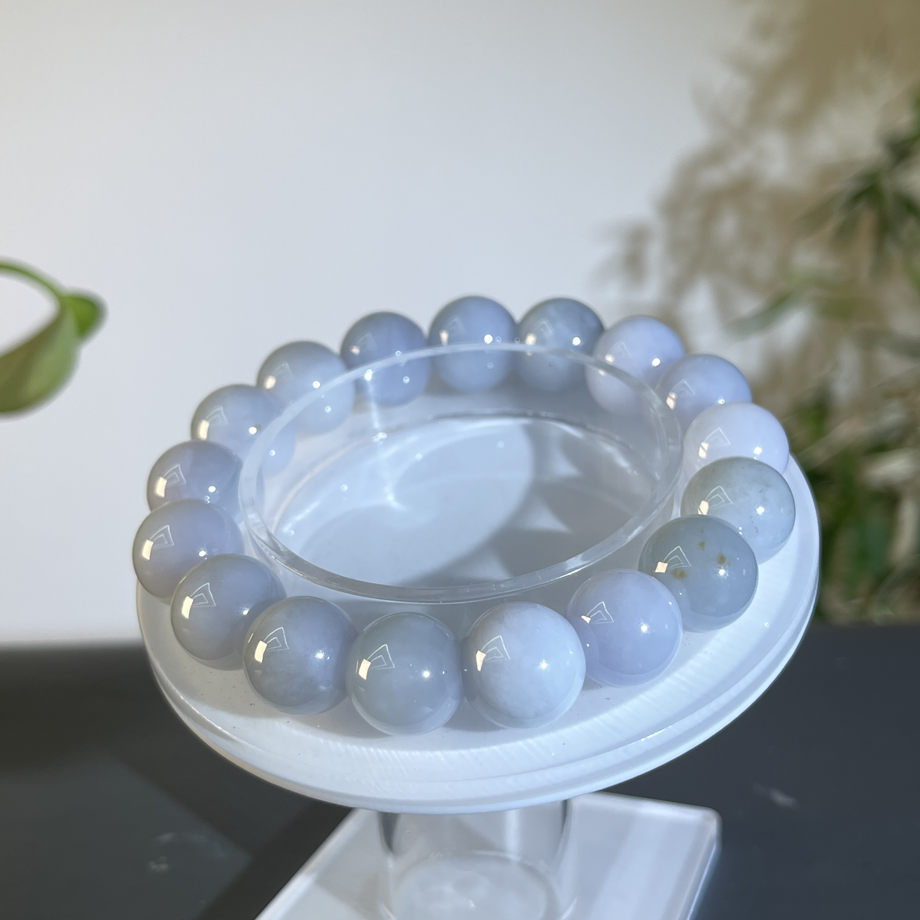 JXB09-68  天然缅甸A货翡翠 翡翠手串