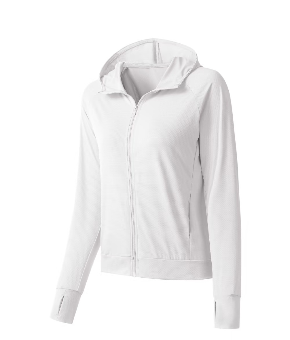 女士速干防紫外线外套透气网眼防晒开衫