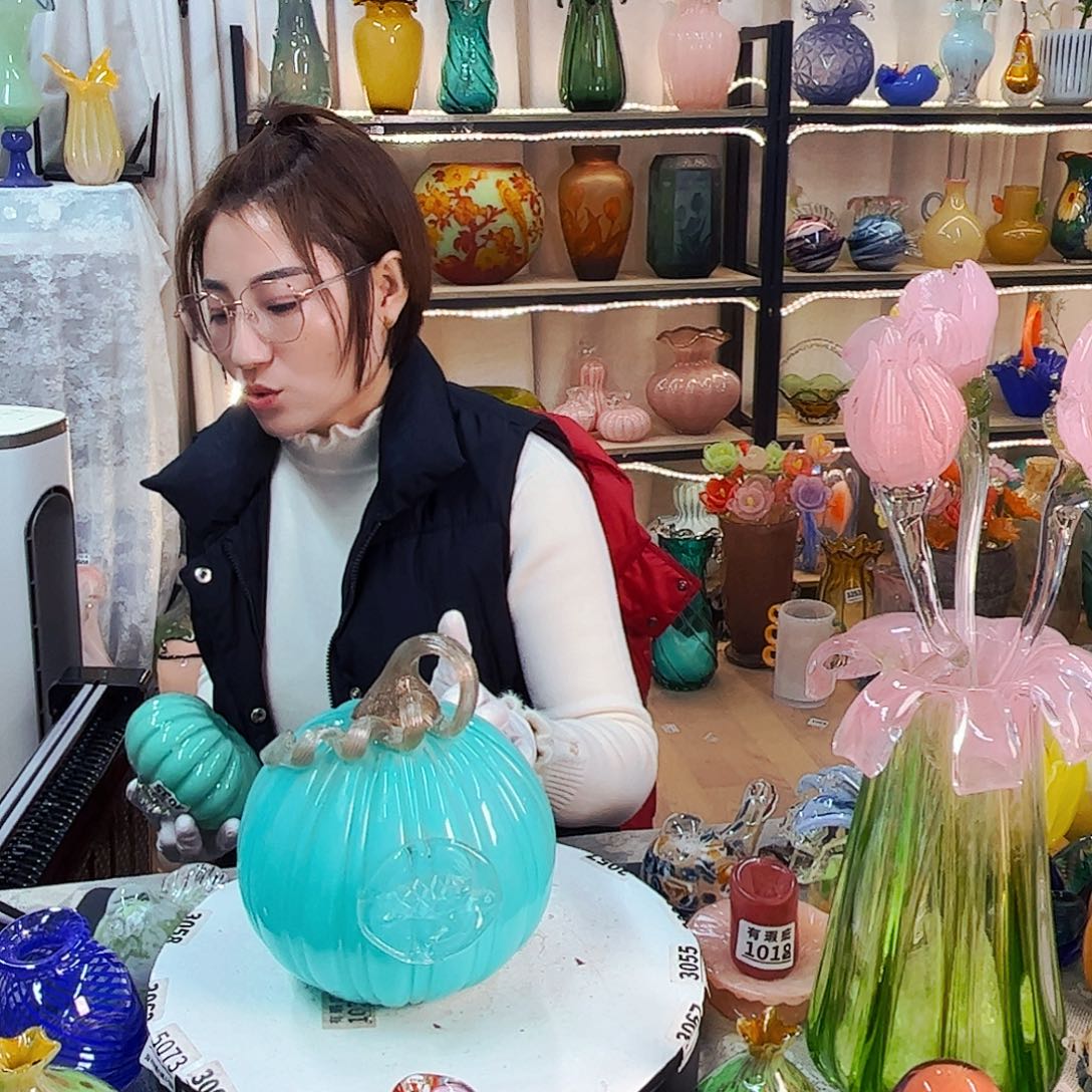 大南瓜 福利家悦琉璃工艺品