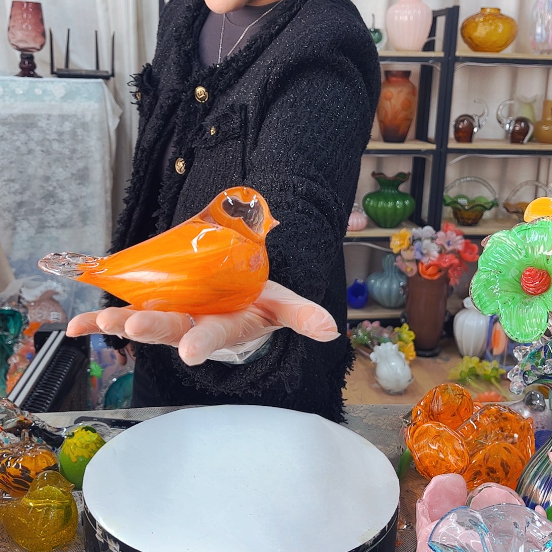 大鸟家悦琉璃工艺品不完美