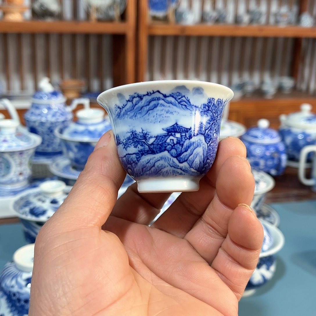 錡镇堂手工手绘杯