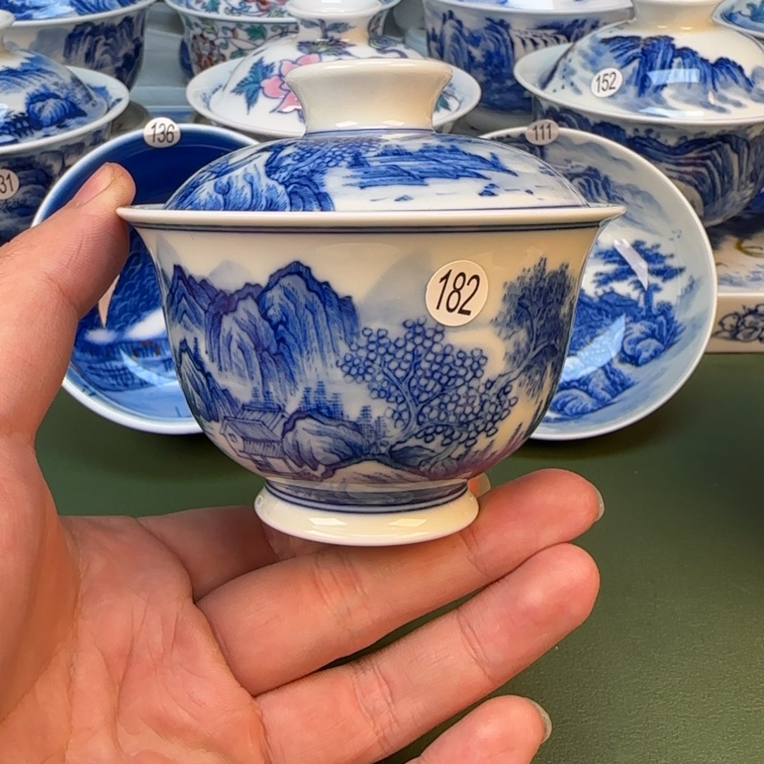 彦祖纯手工手绘茶具182