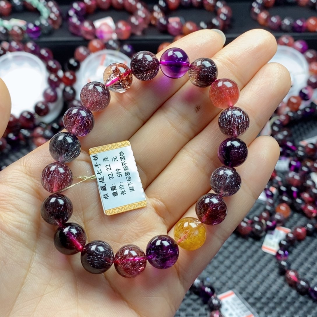 水晶手链：2811901未镶嵌A****-