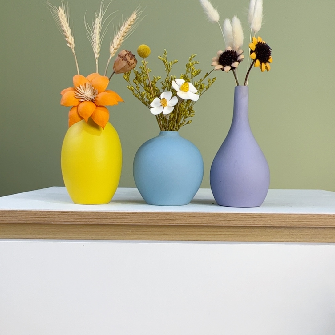 陶瓷花瓶陶瓷花瓶带花高度20-30厘米左右