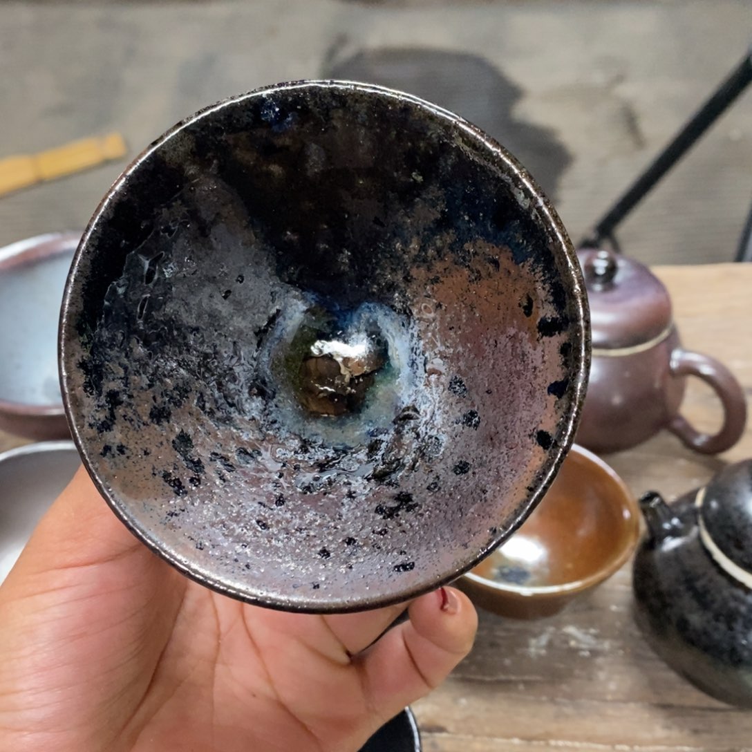 浪鬼柴烧、柴烧杯