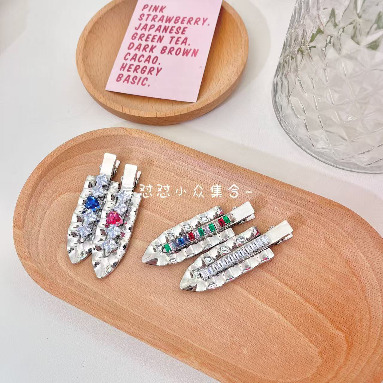 芽怼怼  05594 韩国高级无痕压夹