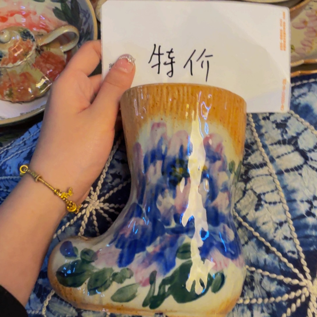 瓷片景德镇陶瓷手工手绘