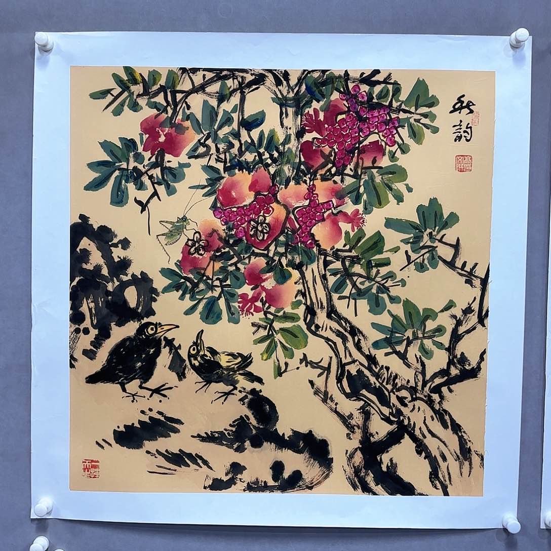 国画国画纯手绘作品请放心去藏