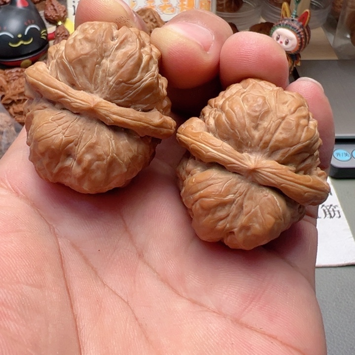 B***u吊坠文玩核桃39尺蛤蟆
