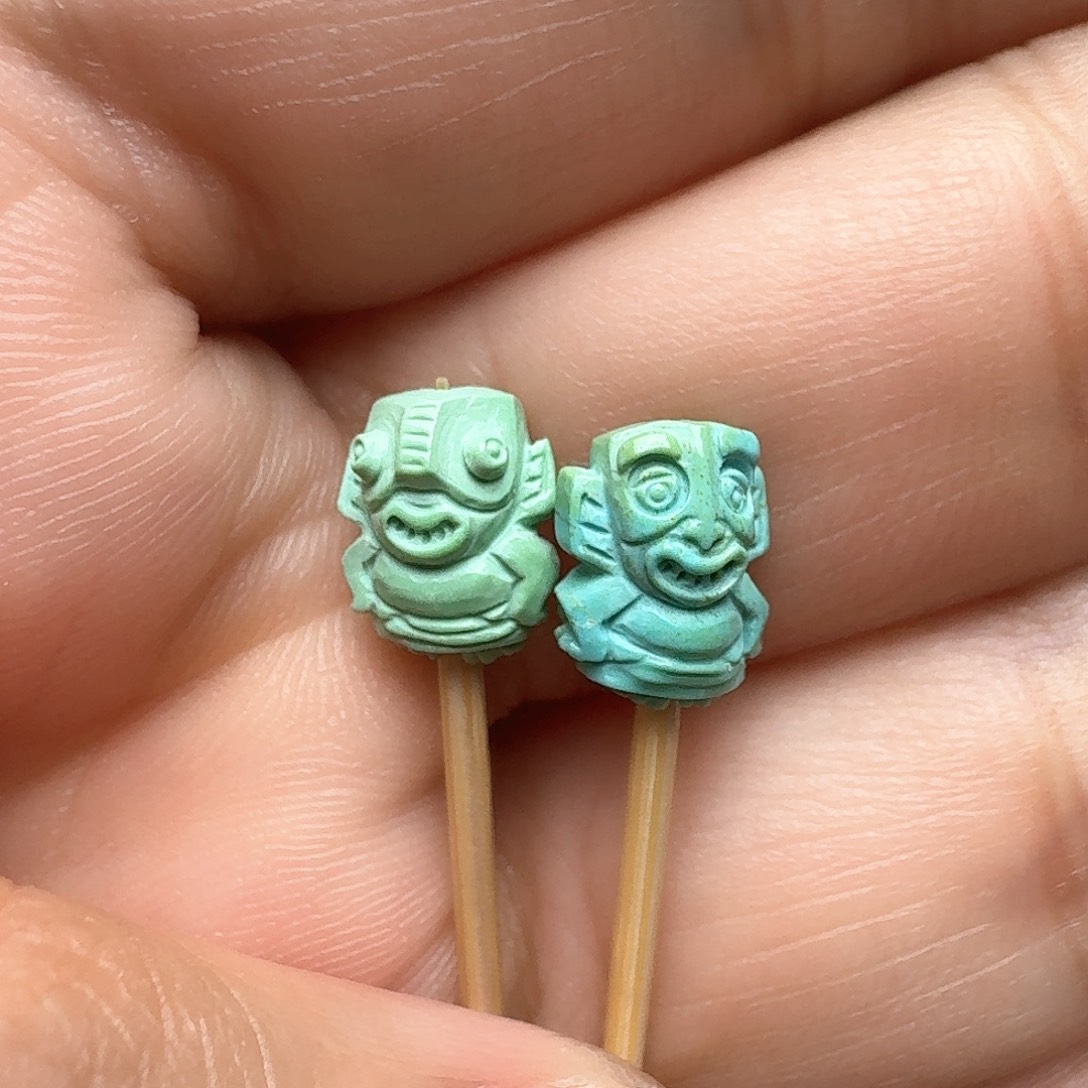 绿松石结界兽未镶嵌