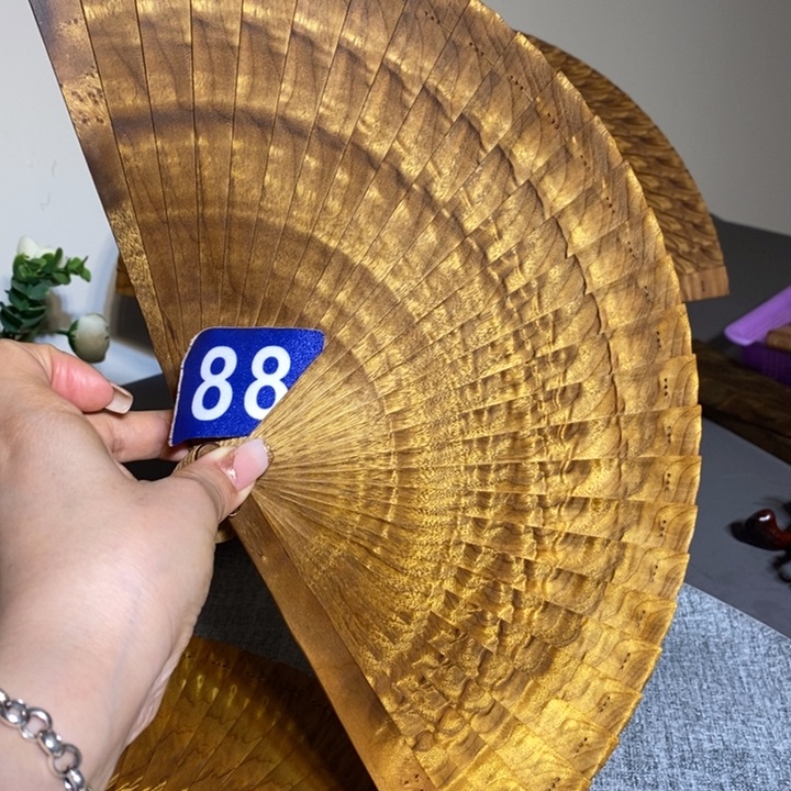 金丝楠金丝楠木扇子