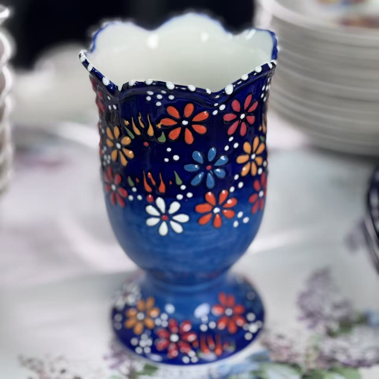 【新疆包邮】kapartma qokidan蓝贵夫人 筷子筒 高档网红好看