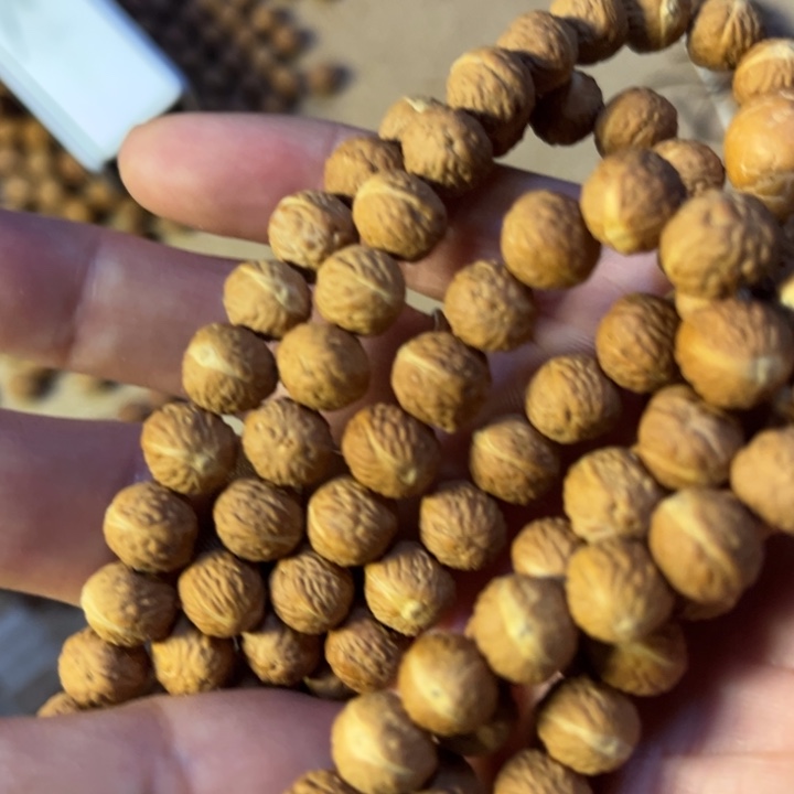 卫***少吊坠佛螺菩提脖挂108