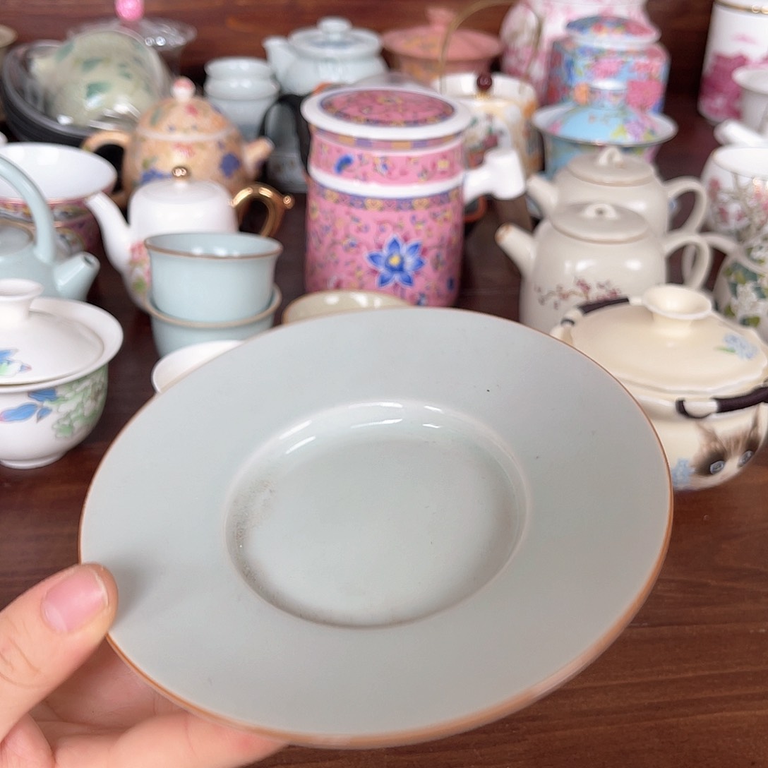 瓷片陶瓷茶具家用配件