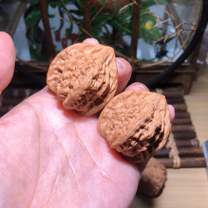 文玩核桃把件36承德火焰马蹄