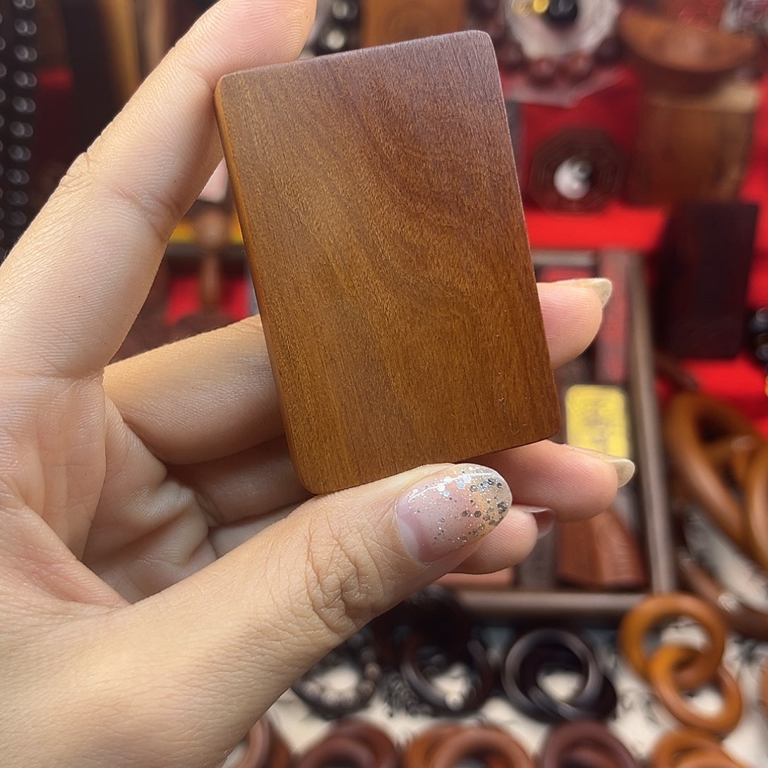 枣木天然雷击枣木无事牌