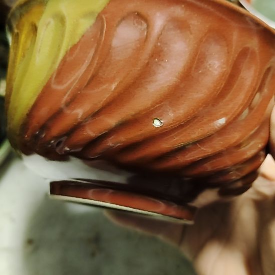 瓷片五厂，七厂各种摆件，瓷片，均有瑕疵！