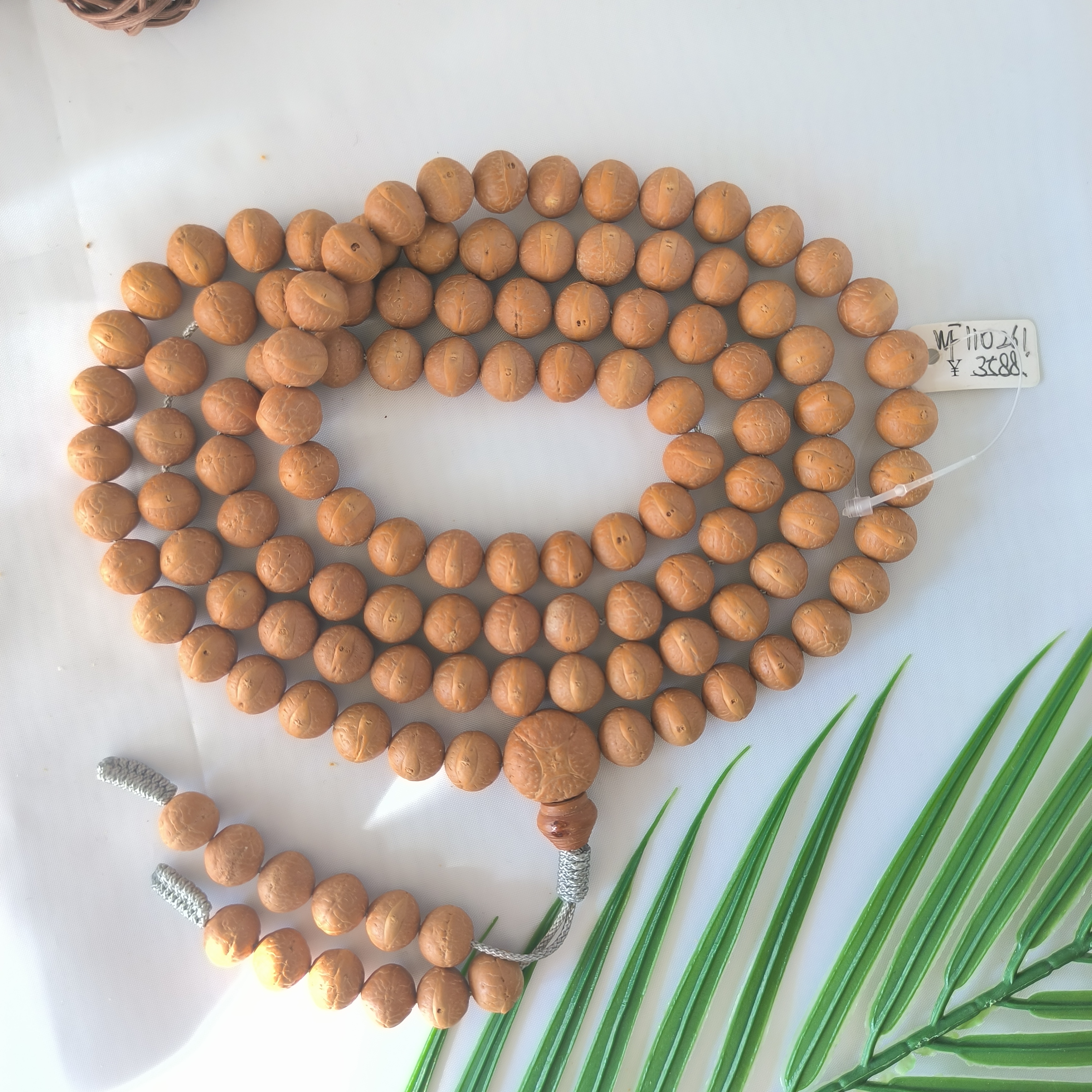 【WF110261】11mm凤眼尼泊尔菩提文玩手串108念珠脖挂