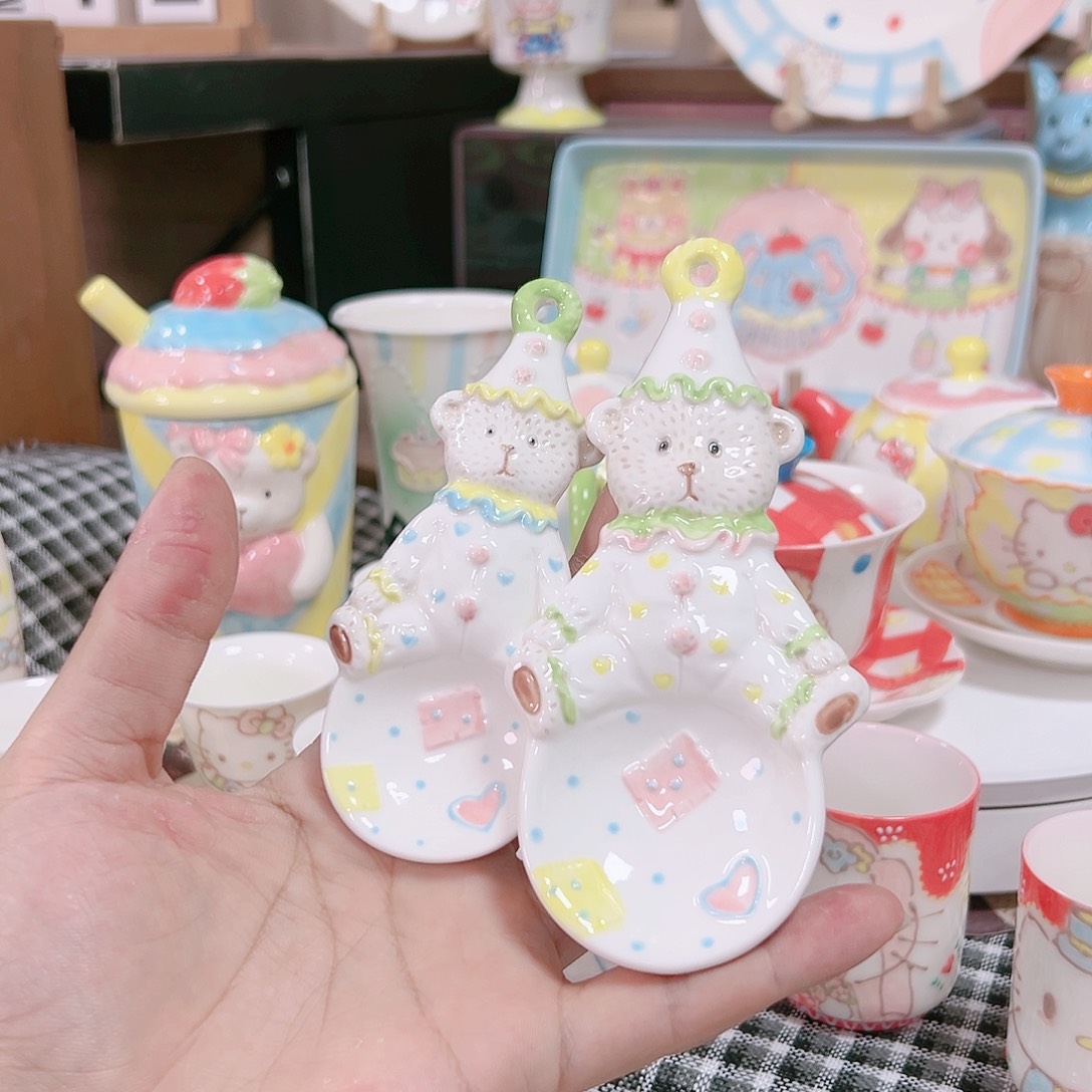 可爱陶瓷高温手作