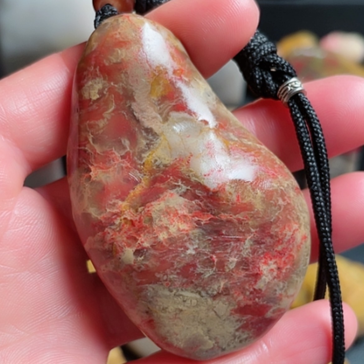 【闪购商品】昌化石昌化女儿红把玩件