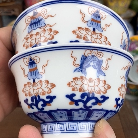 景德镇陶瓷藏式茶碗