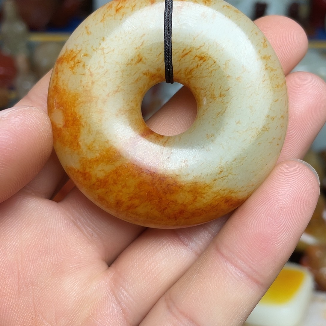 用***1和田玉未镶嵌挂件