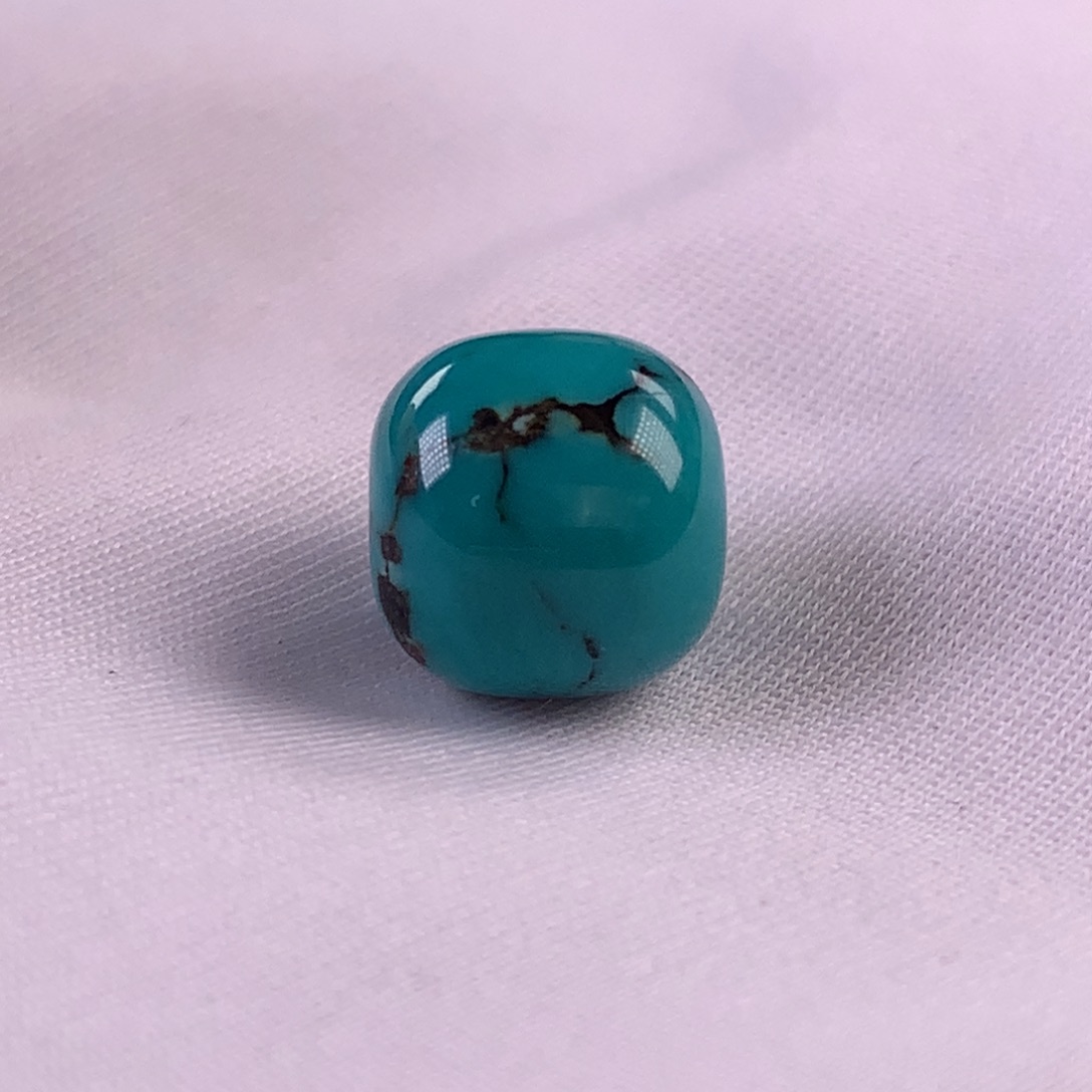 绿松石未镶嵌珠宝奇石10.5x10mm(1058)