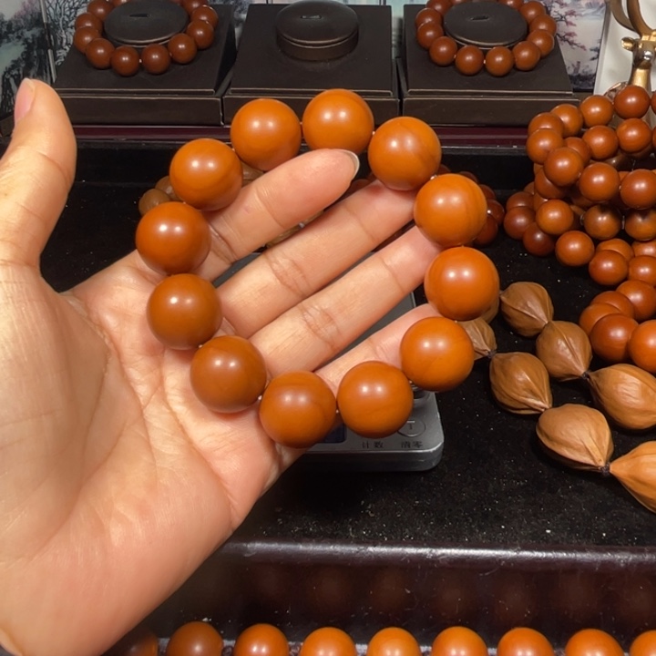卡***叔橄榄核吊坠1.9+铁核精品小孔