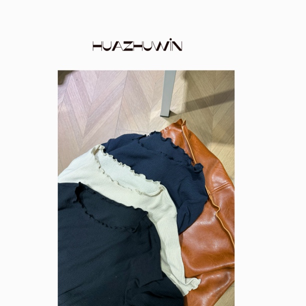 HZ-木耳边随身柔软短袖T