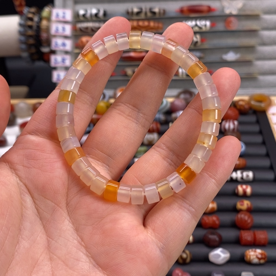 玛瑙/玉髓合金珠宝半成品